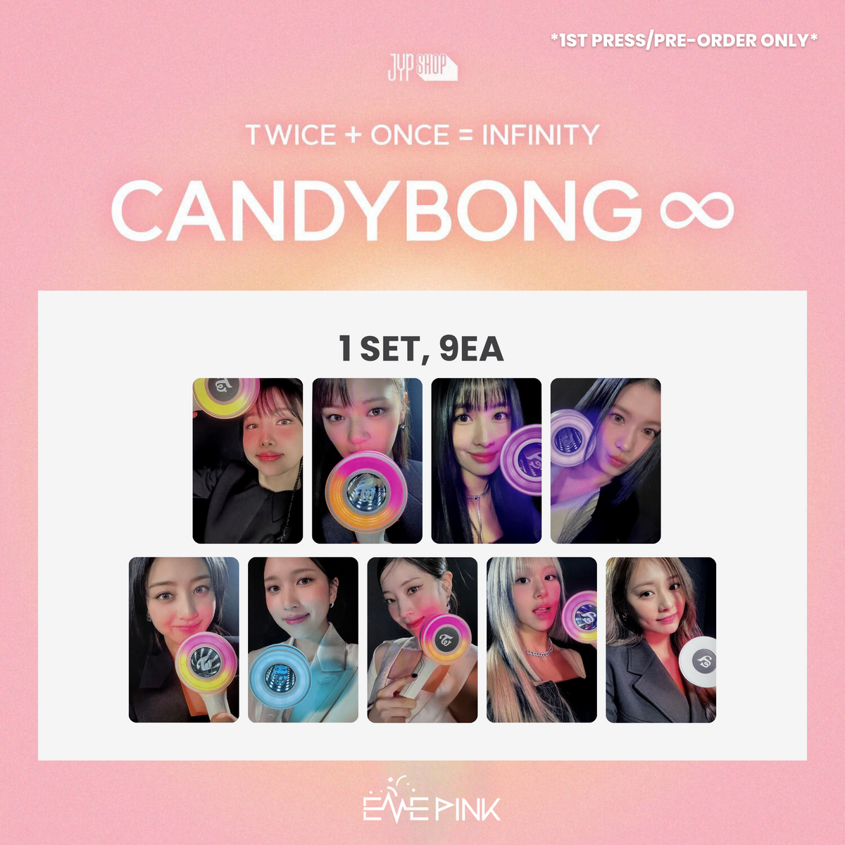 TWICE CANDYBONG ∞ Lightstick Full Preview + Pre-Order Open 