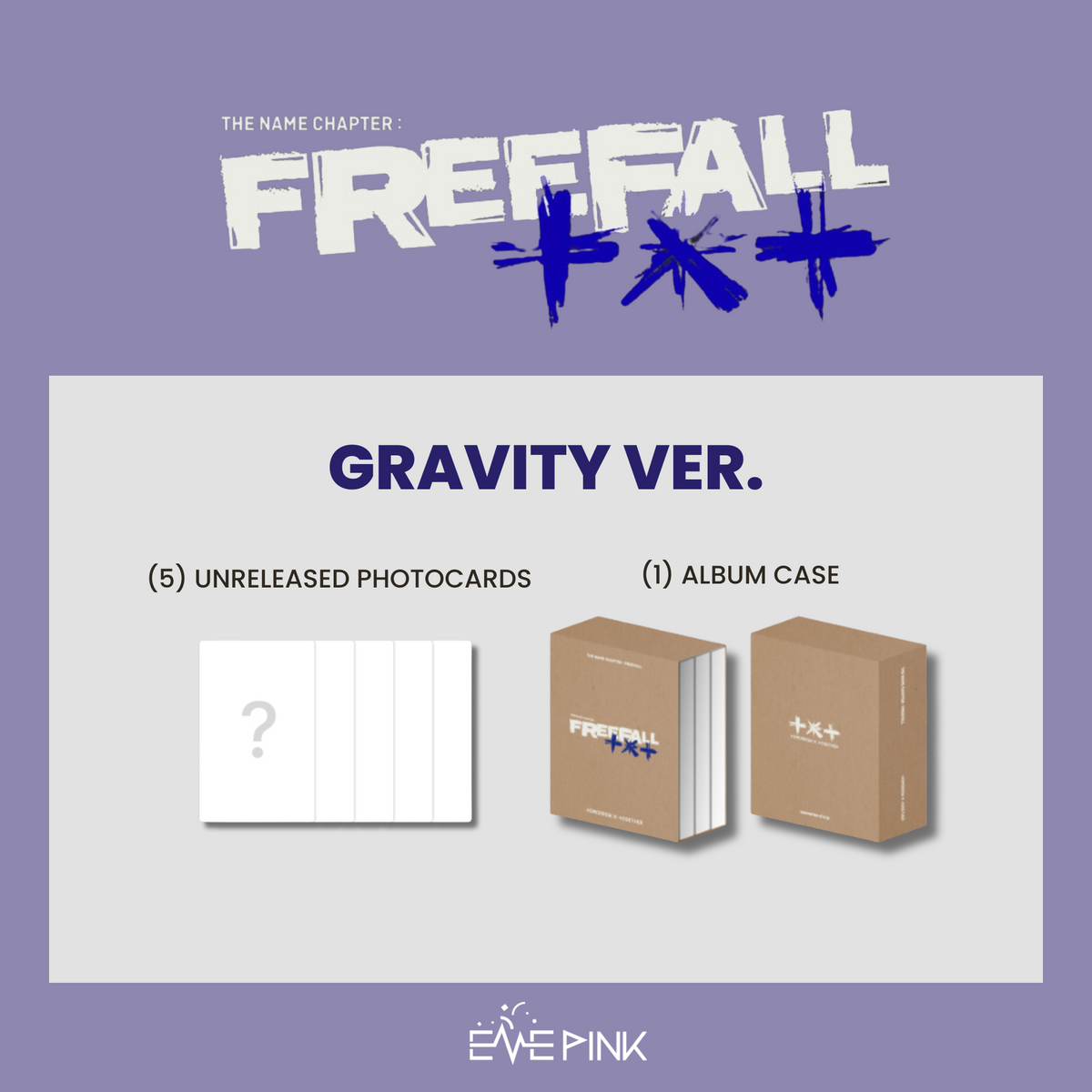 TXT (투모로우바이투게더) - THE NAME CHAPTER: FREEFALL (GRAVITY Ver. + WEVERSE G