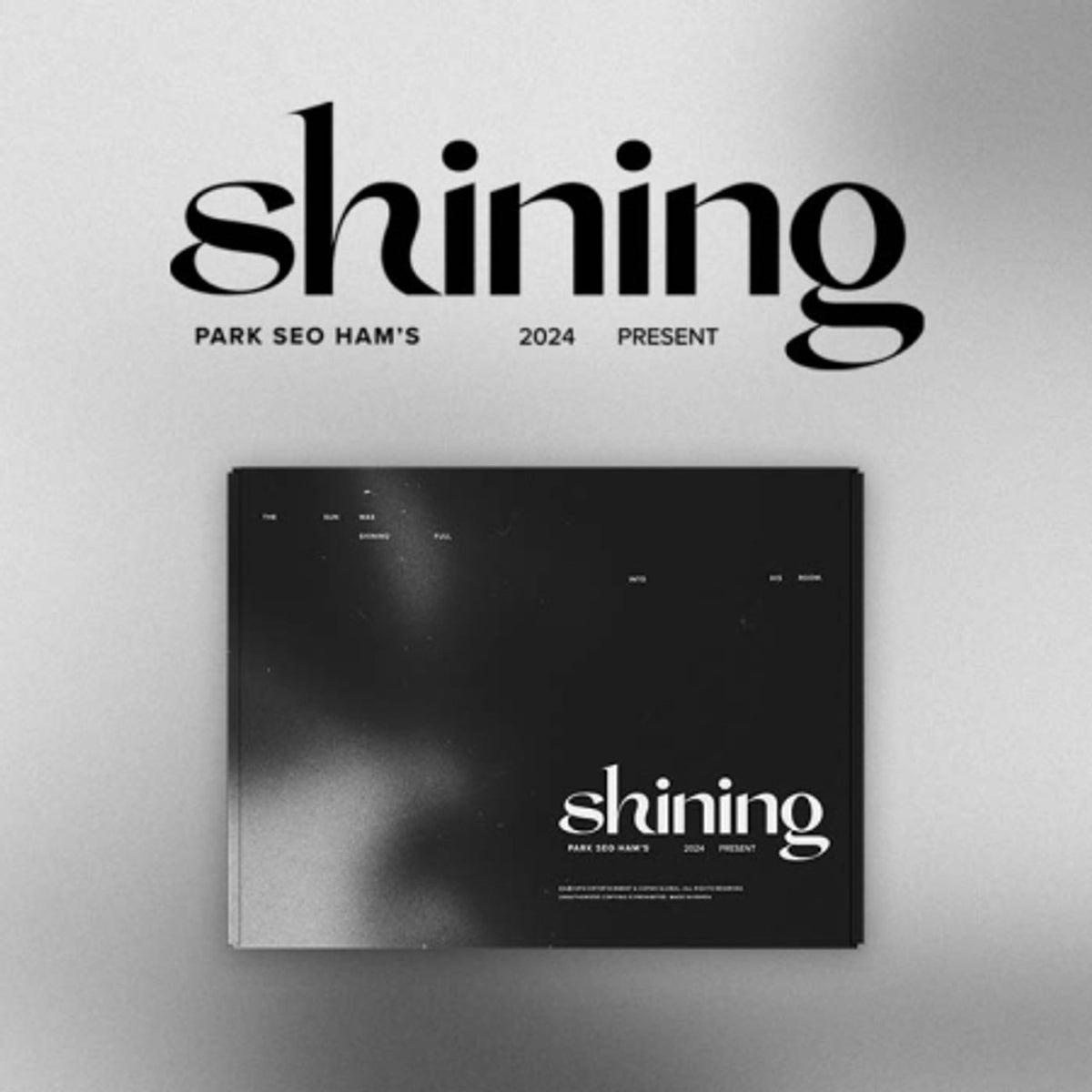 PARK SEO HAM'S 2024 PRESENT [SHINING] (PHOTOBOOK) EVE PINK KPOP