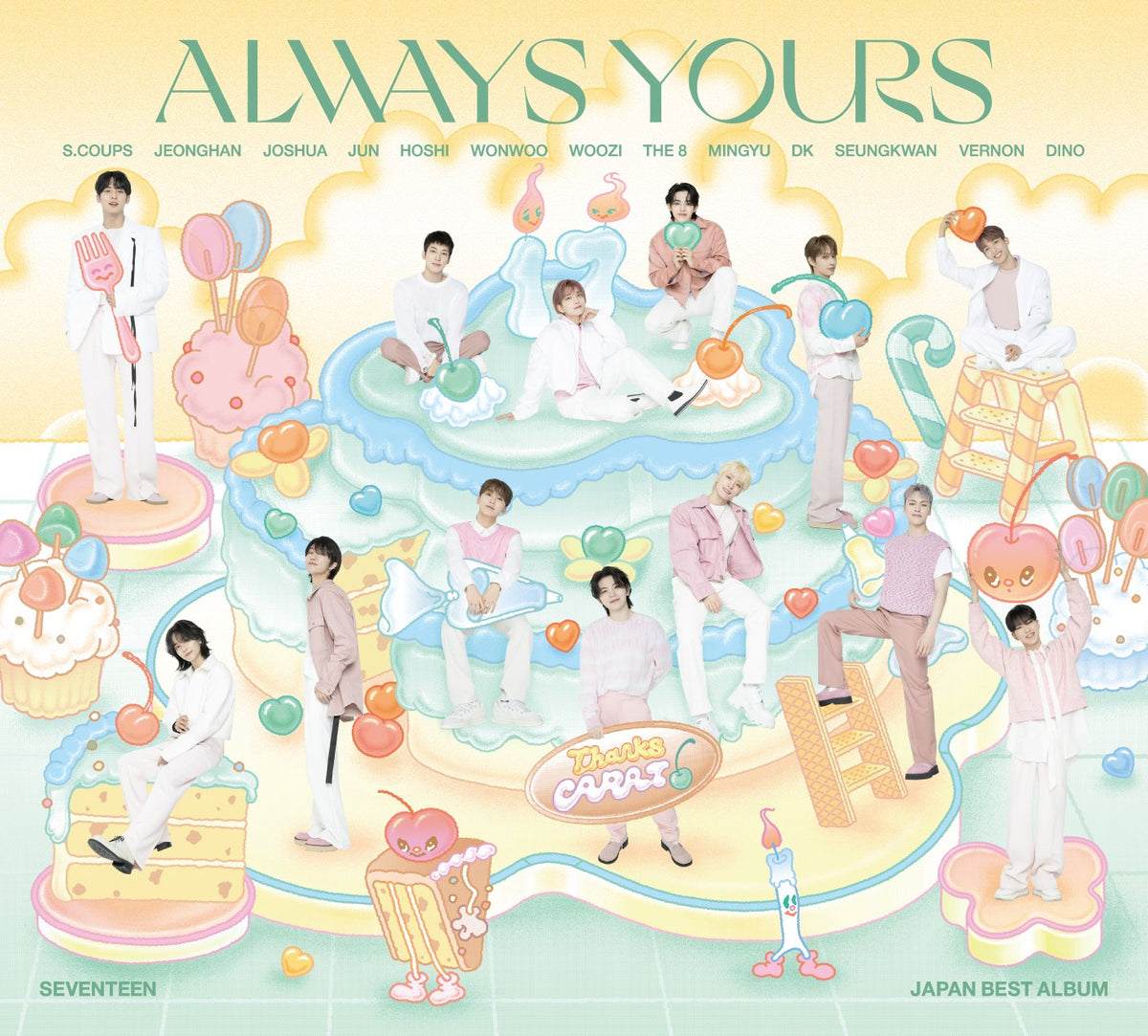 SEVENTEEN JAPAN BEST ALBUM - [Always Yours] (Limited Edition)