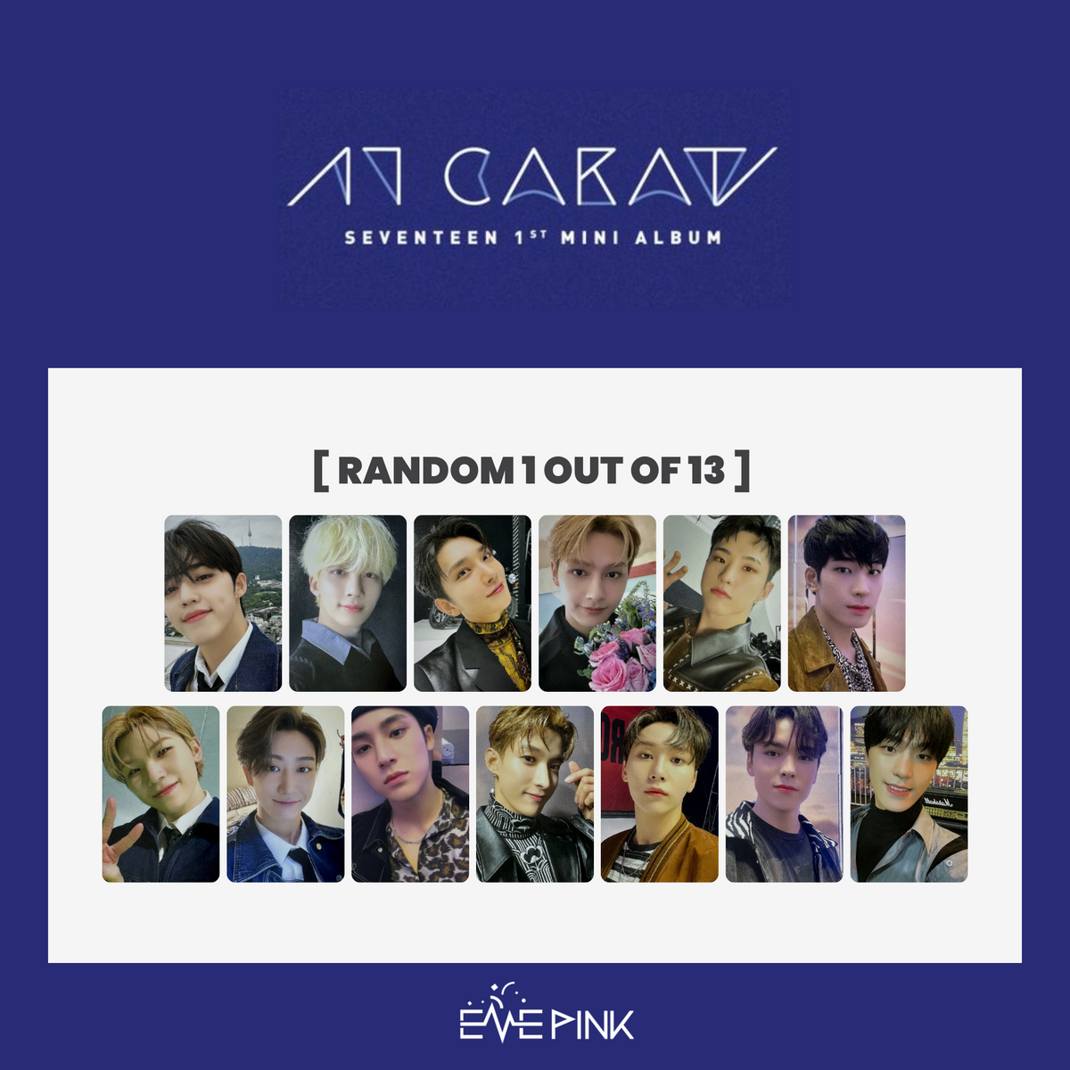 SEVENTEEN (세븐틴) 1ST MINI ALBUM - [17 CARAT] (RE-RELEASE) (+