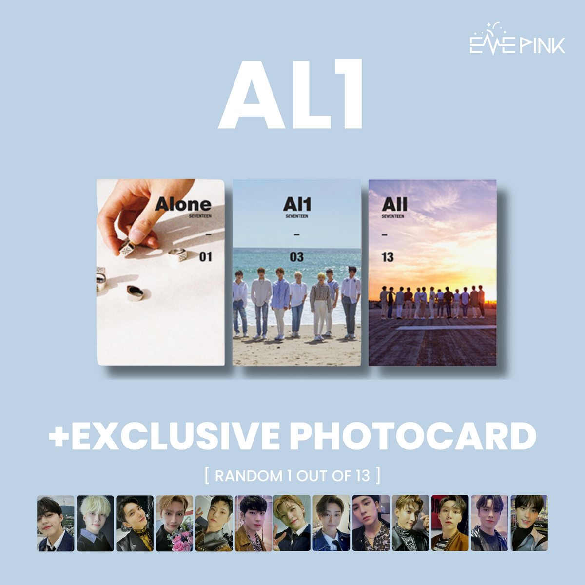 SEVENTEEN (세븐틴) 4TH MINI ALBUM - [Al1] (RE-RELEASE) (+EXCLUSIVE