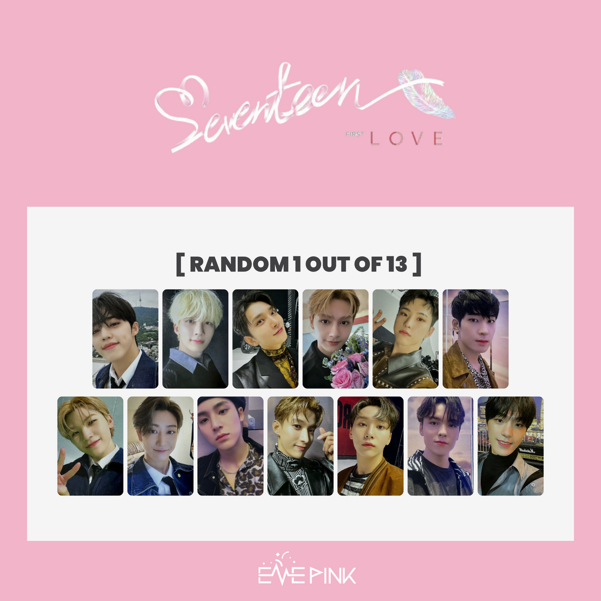 SEVENTEEN (세븐틴) 1ST ALBUM - [FIRST 'LOVE&LETTER'] (RE-RELEASE 