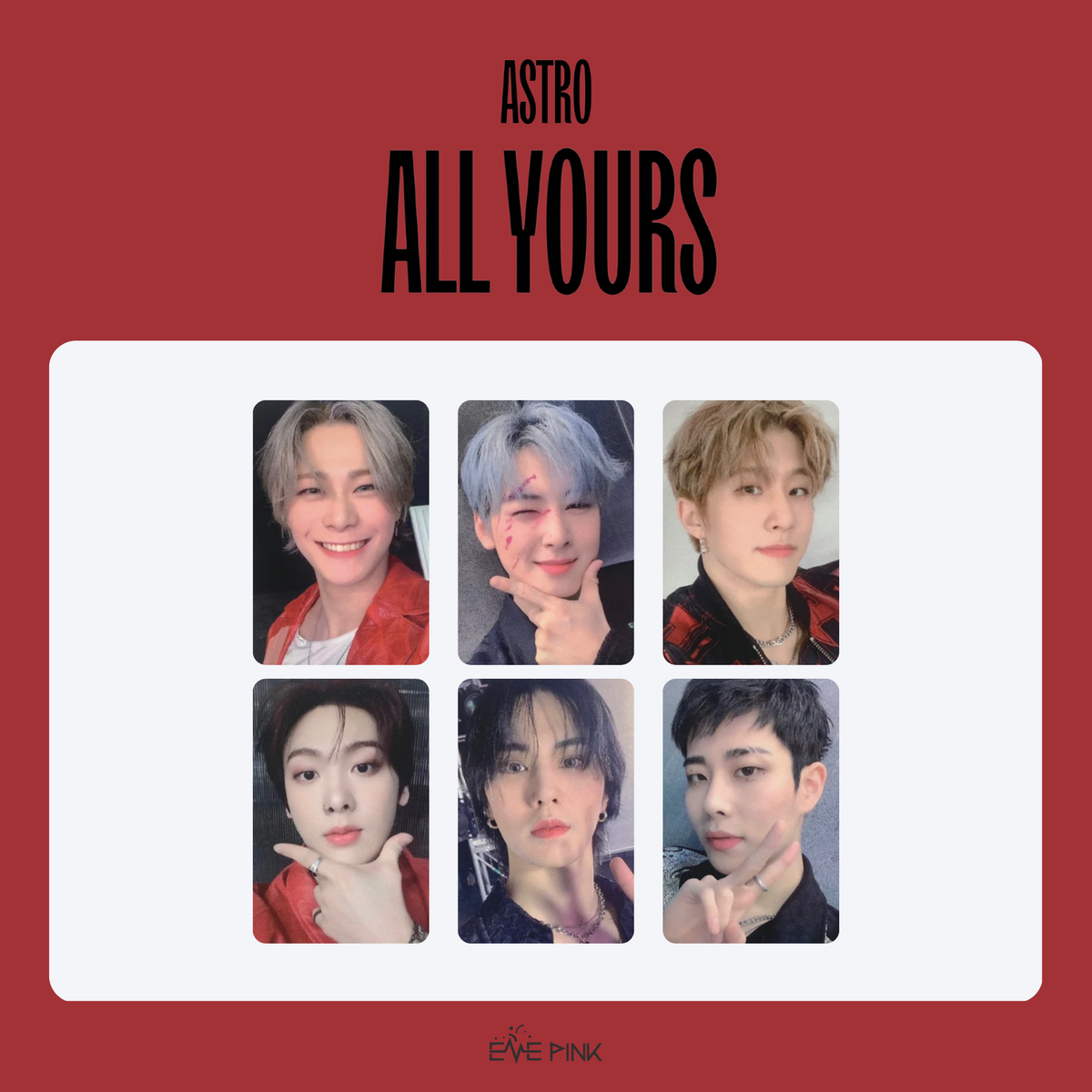 [ON HOLD] Astro All Yours (us ver.) SIGNED album with outlet Eunwoo carebear photocard