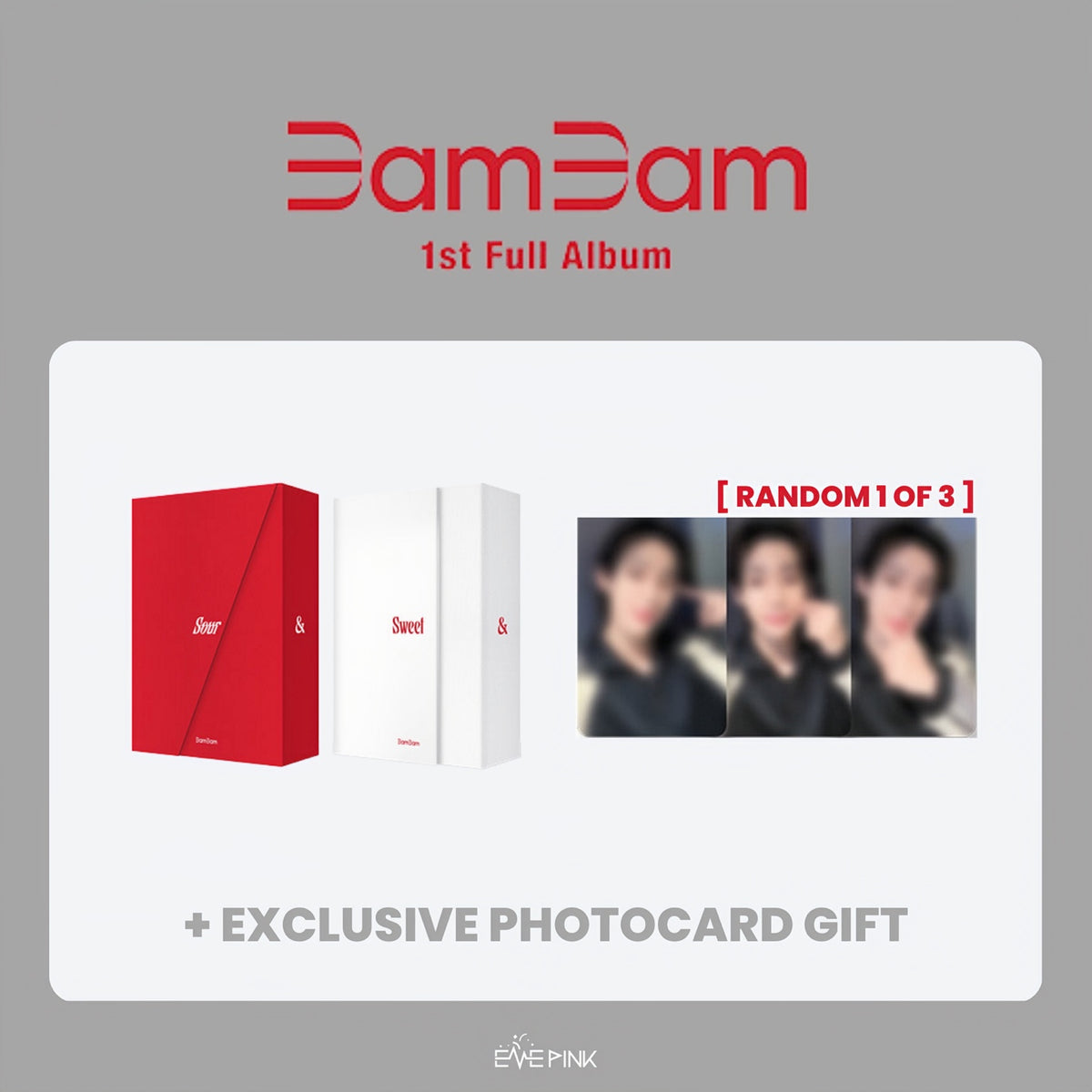 BamBam (뱀뱀) 1ST ALBUM - [Sour & Sweet] (+ EXCLUSIVE