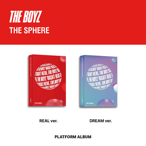 THE BOYZ (더보이즈) 1ST SINGLE ALBUM - [THE SPHERE] (Platform Ver.) – EVE PINK K -POP