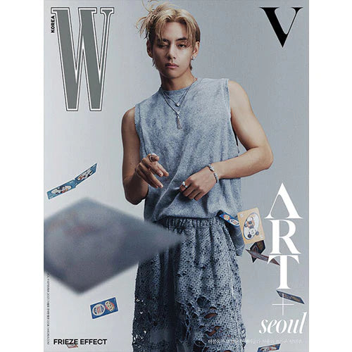 W KOREA VOLUME 9 - SEP 2023 [COVER : V (BTS)]