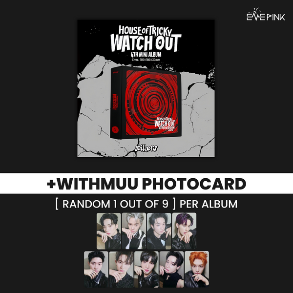 [PRE-ORDER] XIKERS (싸이커스) 4TH MINI ALBUM - [HOUSE OF TRICKY: WATCH OUT] (+EXCLUSIVE PHOTOCARD)