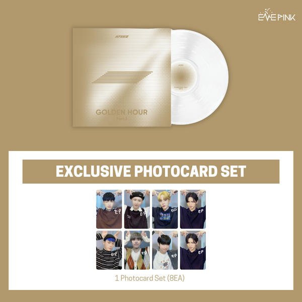 (U.S. VER.) ATEEZ (에이티즈) 10TH MINI ALBUM - [GOLDEN HOUR : PART.1] (VINYL VER.) (+EXCLUSIVE PHOTOCARD SET)