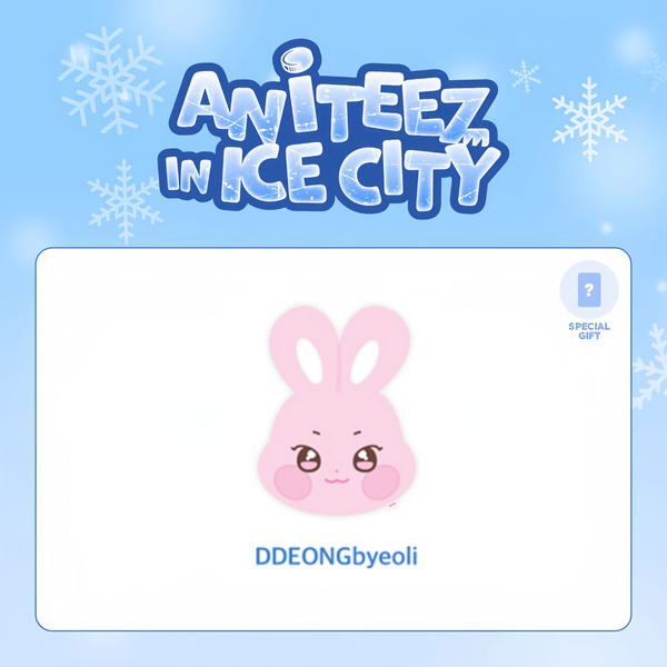 [PRE-ORDER] ANITEEZ IN ICE CITY OFFICIAL 2ND MD - [PLUSH CUSHION]