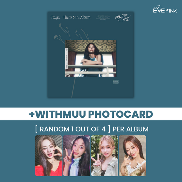 [PRE-ORDER] TZUYU (TWICE 쯔위) 1ST MINI ALBUM - [abouTZU] (+EXCLUSIVE PHOTOCARD)