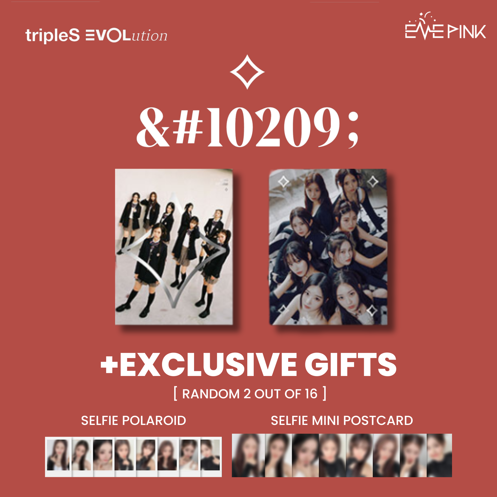 TRIPLES (트리플에스) MINI ALBUM - [EVOLution -Mujuk-] (+EXCLUSIVE PHOTOCARD ...