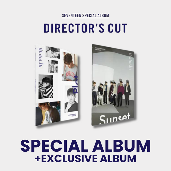 SEVENTEEN (세븐틴) SPECIAL ALBUM - [DIRECTOR'S CUT] (RE-RELEASE) (+EXCLUSIVE PHOTOCARD)