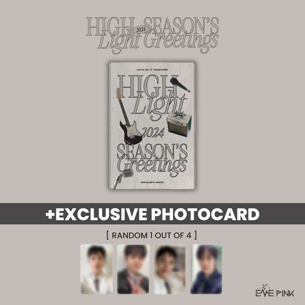 HIGHLIGHT (하이라이트 ) - 2024 SEASON’S GREETINGS (BAND VER +EXCLUSIVE PHOTOCARD)