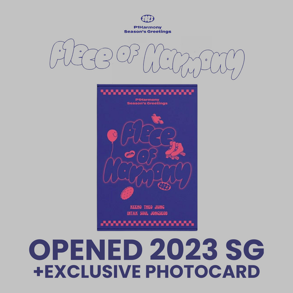 P1Harmony (피원하모니) - 2023 SEASON’S GREETINGS [P1ece of Harmony] (+ EXCLUSIVE PHOTOCARD)