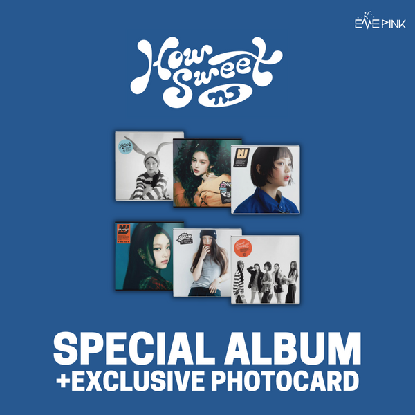 NEWJEANS (뉴진스) ALBUM - [HOW SWEET] (STANDARD VER. +EXCLUSIVE PHOTOCARD)