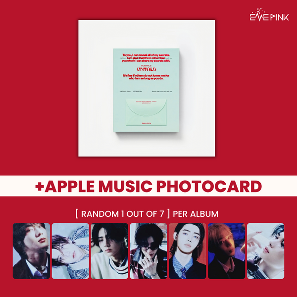 ENHYPEN (엔하이픈) 2ND ALBUM - [ROMANCE : UNTOLD] (+ EXCLUSIVE PHOTOCARD)