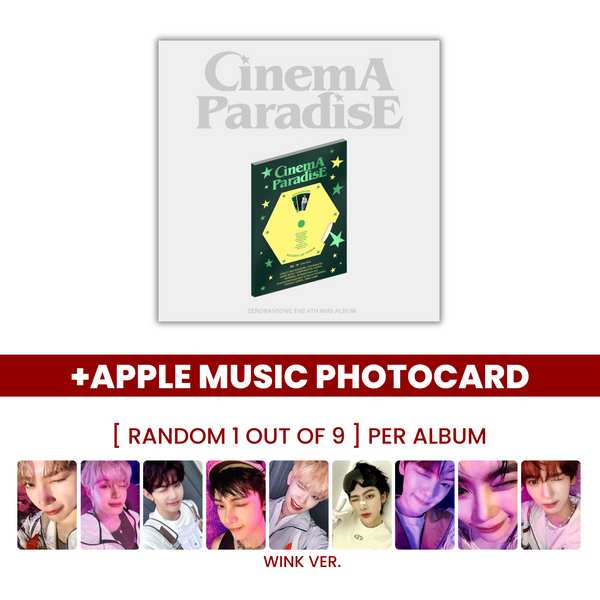 ZEROBASEONE (제로베이스원) 4TH MINI ALBUM - [CINEMA PARADISE] (+EXCLUSIVE PHOTOCARD)