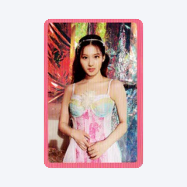 TWICE (트와이스) - [Taste of Love] OFFICIAL PHOTOCARD (PINK VERSION)