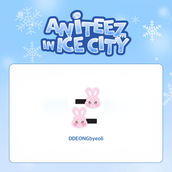 [PRE-ORDER] ANITEEZ IN ICE CITY OFFICIAL 2ND MD - [HAIR PIN]