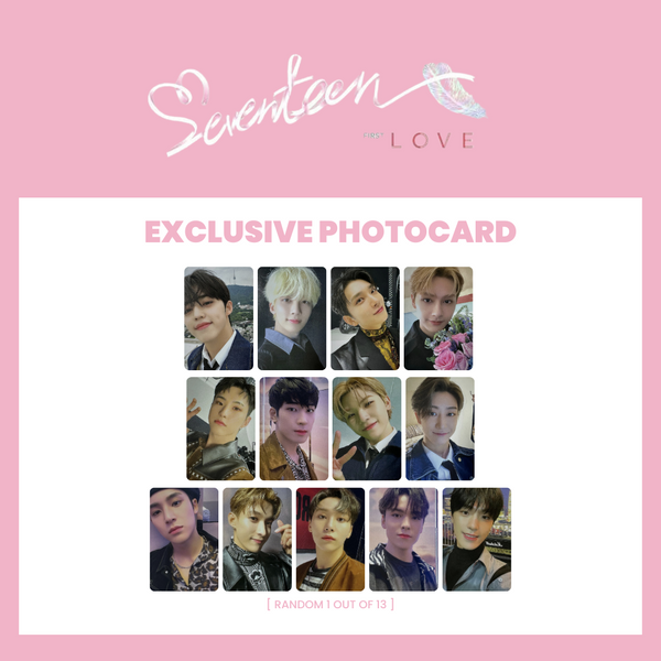 SEVENTEEN (세븐틴) 1ST ALBUM - [FIRST ‘LOVE&LETTER’] (RE-RELEASE) (+EXCLUSIVE PHOTOCARD)