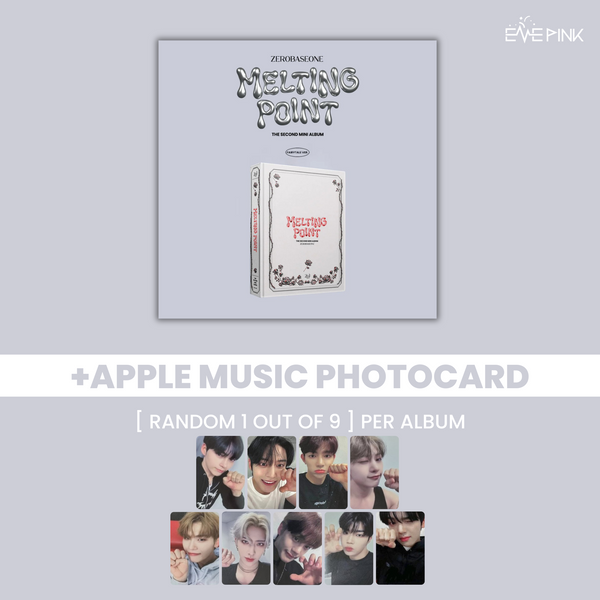 ZEROBASEONE (제로베이스원) 2ND MINI ALBUM - [MELTING POINT] (+EXCLUSIVE PHOTOCARD - CAT PAW VER.)