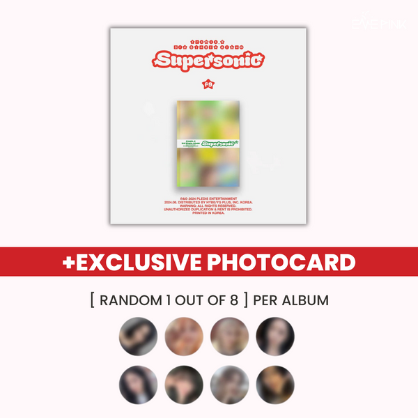 fromis_9 (프로미스나인) 3RD SINGLE ALBUM - [Supersonic] (+EXCLUSIVE PHOTOCARD)