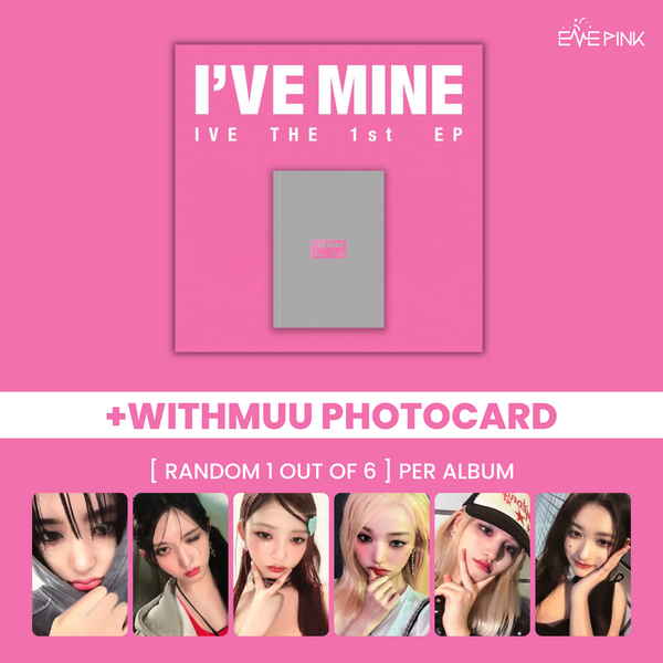 IVE (아이브) THE 1ST EP - [I'VE MINE] (+EXCLUSIVE PHOTOCARD)