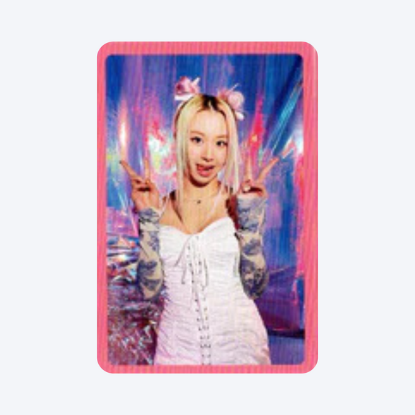 TWICE (트와이스) - [Taste of Love] OFFICIAL PHOTOCARD (PINK VERSION)