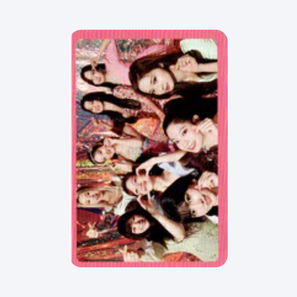 TWICE (트와이스) - [Taste of Love] OFFICIAL PHOTOCARD (PINK VERSION)