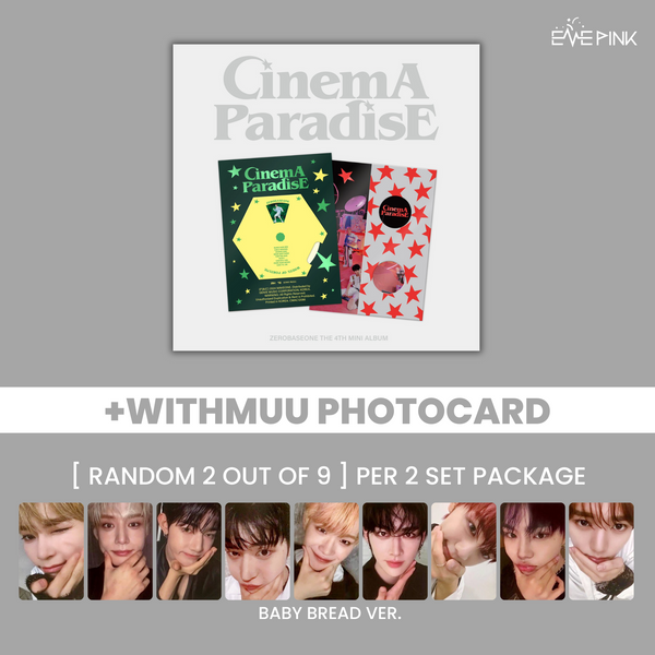 ZEROBASEONE (제로베이스원) 4TH MINI ALBUM - [CINEMA PARADISE] (+EXCLUSIVE PHOTOCARD)