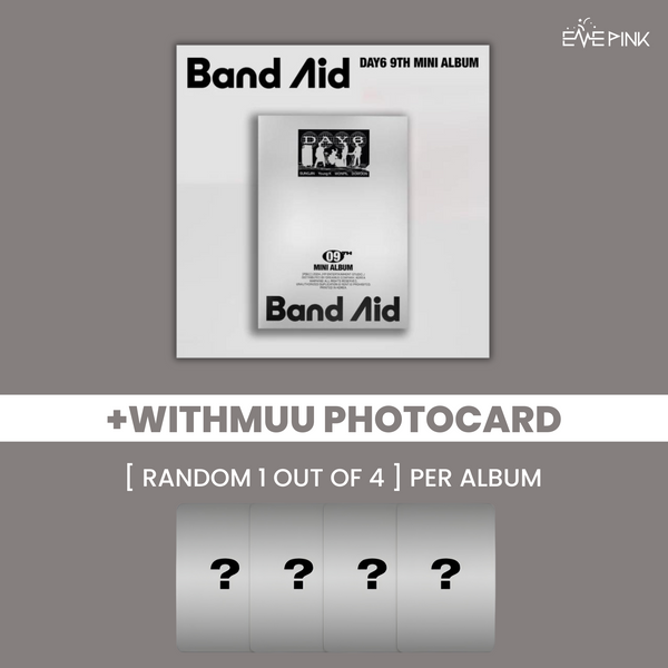 DAY6 (데이식스) 9TH MINI ALBUM - [Band Aid] (+EXCLUSIVE PHOTOCARD)