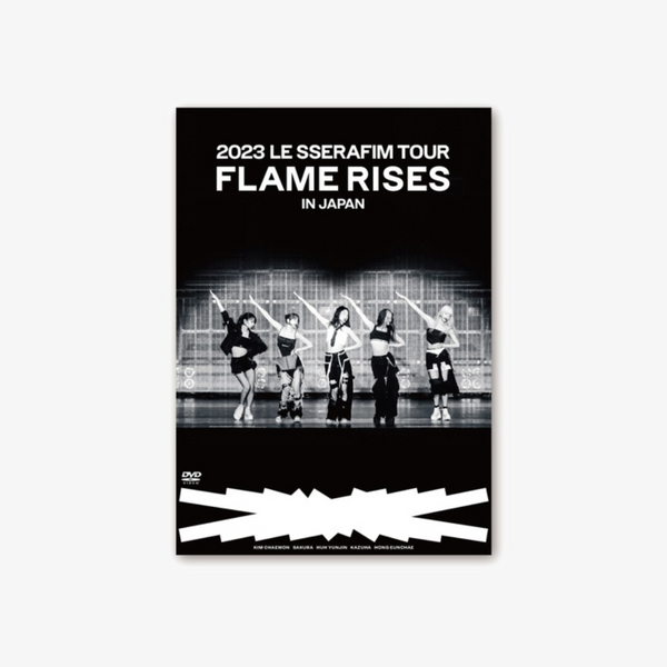 [PRE-ORDER] LE SSERAFIM (르세라핌) - 2023 LE SSERAFIM TOUR [FLAME RISES] IN JAPAN (DVD: REGULAR EDITION)