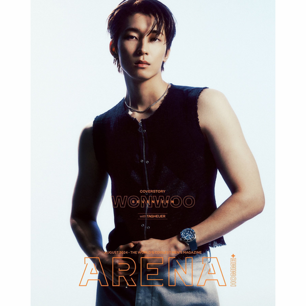 ARENA HOMME+ (아레나 옴므 플러스) - AUGUST 2024 [COVER: WONWOO (SEVENTEEN)]