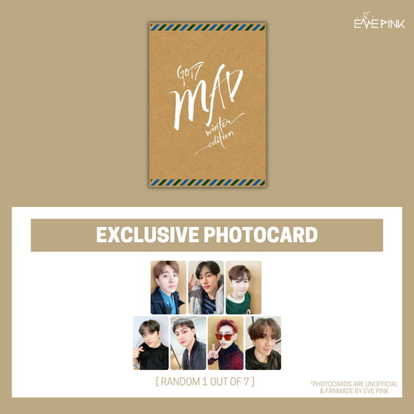 GOT7 (갓세븐) REPACK ALBUM - [MAD WINTER EDITION] (MERRY VER. +EXCLUSIVE PHOTOCARD)