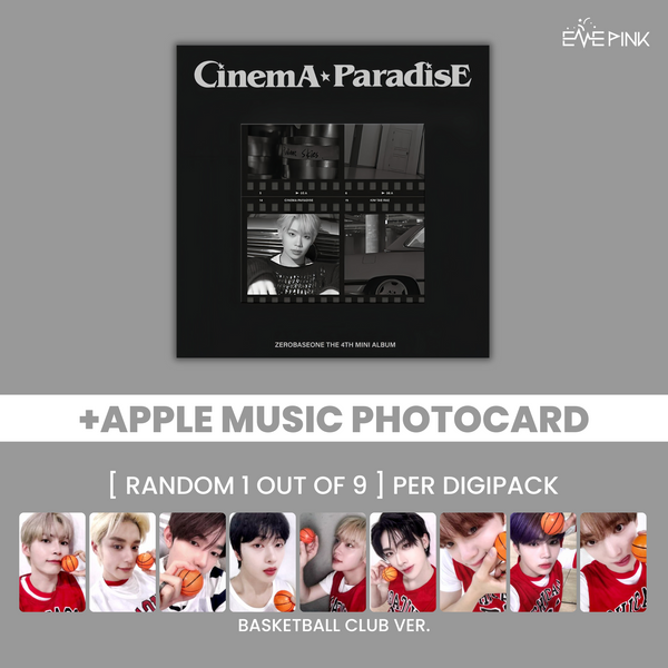 ZEROBASEONE (제로베이스원) 4TH MINI ALBUM - [CINEMA PARADISE] (DIGIPACK VER. +EXCLUSIVE PHOTOCARD)