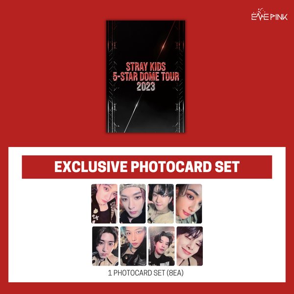 STRAY KIDS JAPAN - [5-STAR DOME TOUR 2023] (Blu-ray +EXCLUSIVE PHOTOCARD SET)