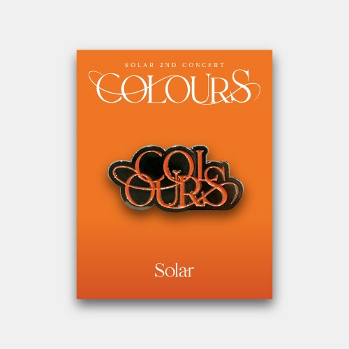 [PRE-ORDER] SOLAR (솔라) SOLAR GAMSUNG PART.8 MD - [COLOURS BADGE]