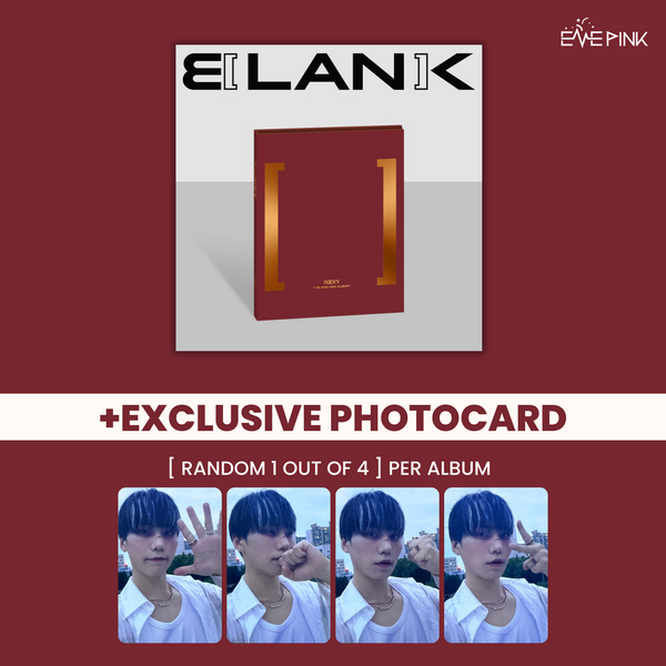 ROCKY (라키) 2ND MINI ALBUM - [BLANK] (+EXCLUSIVE PHOTOCARD)