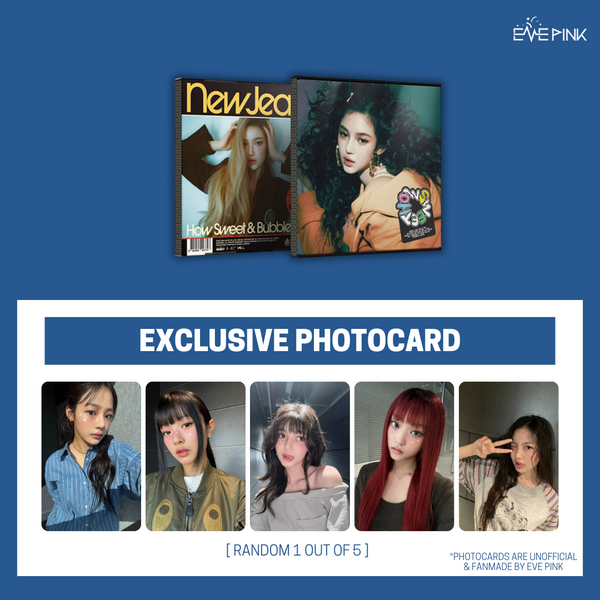 NEWJEANS (뉴진스) ALBUM - [HOW SWEET] (STANDARD VER. +EXCLUSIVE PHOTOCARD)