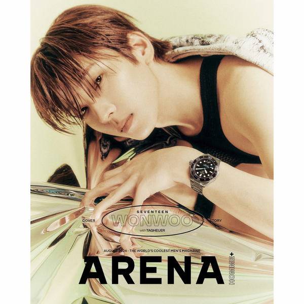 ARENA HOMME+ (아레나 옴므 플러스) - AUGUST 2024 [COVER: WONWOO (SEVENTEEN)]