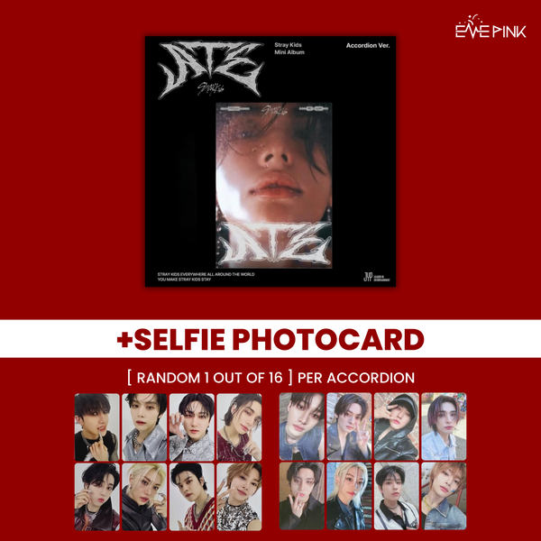 STRAY KIDS (스트레이키즈) ALBUM - [ATE] (ACCORDION VER.) (+SELFIE PHOTOCARD)