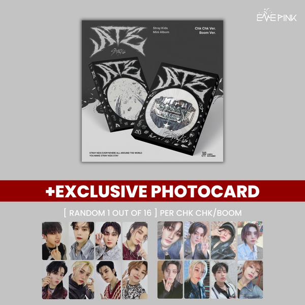 STRAY KIDS (스트레이키즈) ALBUM - [ATE] (+EXCLUSIVE PHOTOCARD)