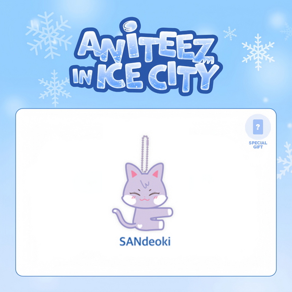 [PRE-ORDER] ANITEEZ IN ICE CITY OFFICIAL 2ND MD - [PLUSH PHOTOCARD HOLDER]