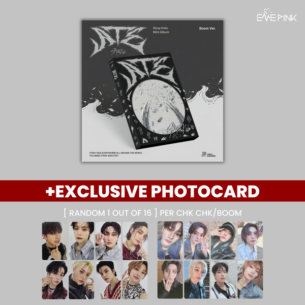 STRAY KIDS (스트레이키즈) ALBUM - [ATE] (+EXCLUSIVE PHOTOCARD)