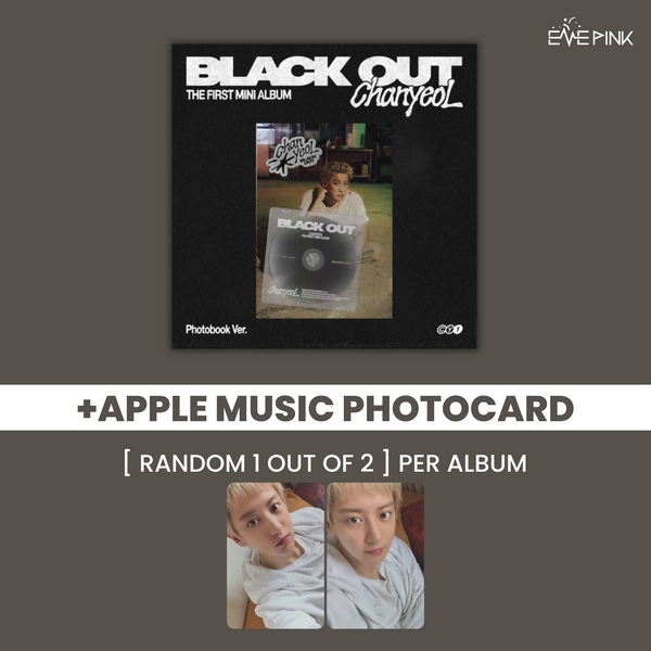 ChanyeoL (찬열) 1ST MINI ALBUM - [Black Out] (Photo Book Ver. +EXCLUSIVE PHOTOCARD)