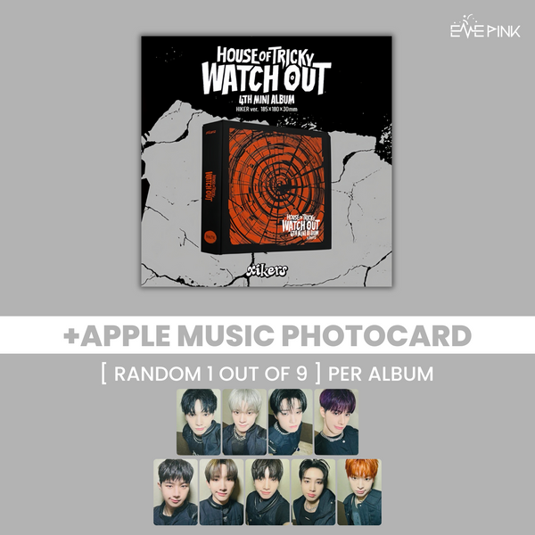 [PRE-ORDER] XIKERS (싸이커스) 4TH MINI ALBUM - [HOUSE OF TRICKY: WATCH OUT] (+EXCLUSIVE PHOTOCARD)