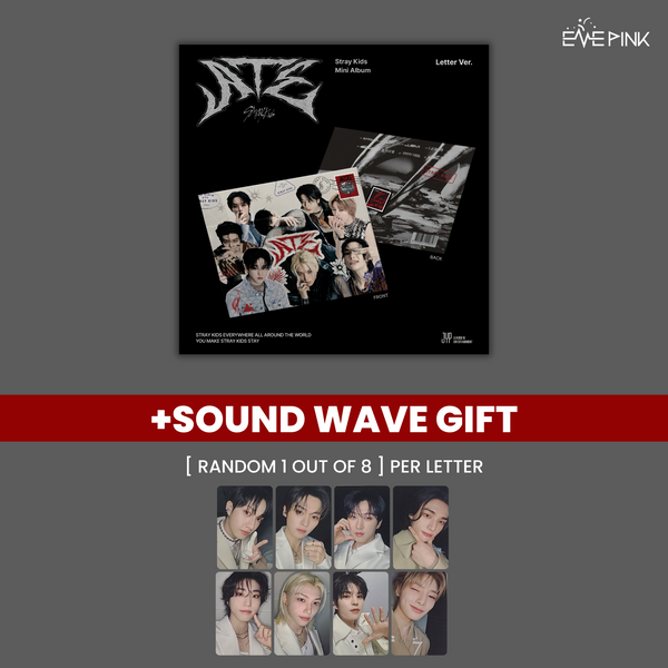 STRAY KIDS (스트레이키즈) ALBUM - [ATE] (LETTER VER.) (+SOUND WAVE GIFT)