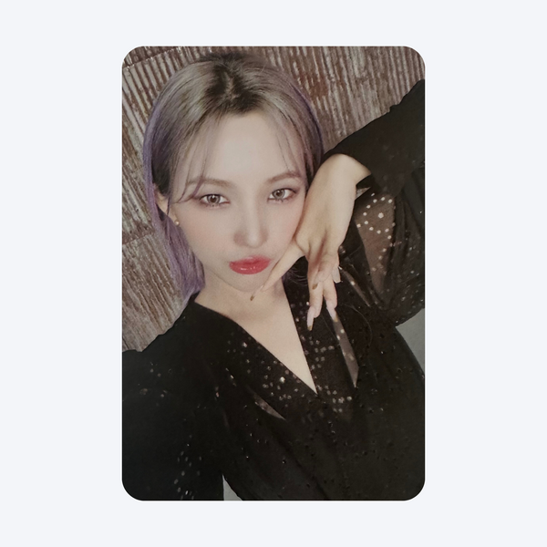 (G)-IDLE (여자아이들) - [I BURN] : OFFICIAL PHOTOCARD (FLOWER VER)