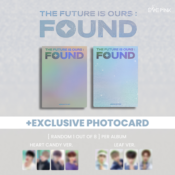 AB6IX (에이비식스) 8TH EP ALBUM - [THE FUTURE IS OURS: FOUND] (PHOTOBOOK VER. +EXCLUSIVE PHOTOCARD)